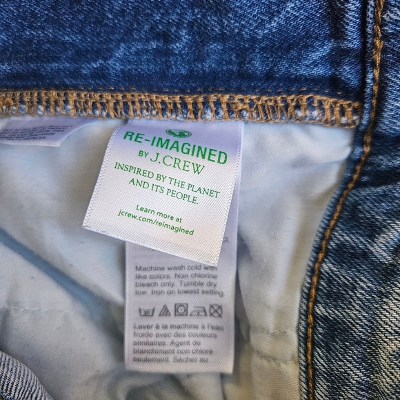 J. Crew 10" Vintage Straight,Classic Blue Women's Jeans - Picture 7 of 7